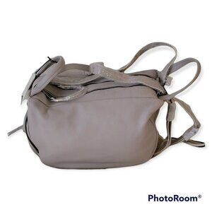 Philo Light Gray Leather Convertible Purse  NWT